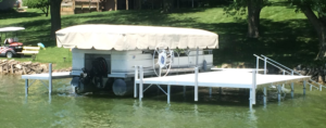 Ponderosa Waterworks of Montezuma, IA - Floating Dock